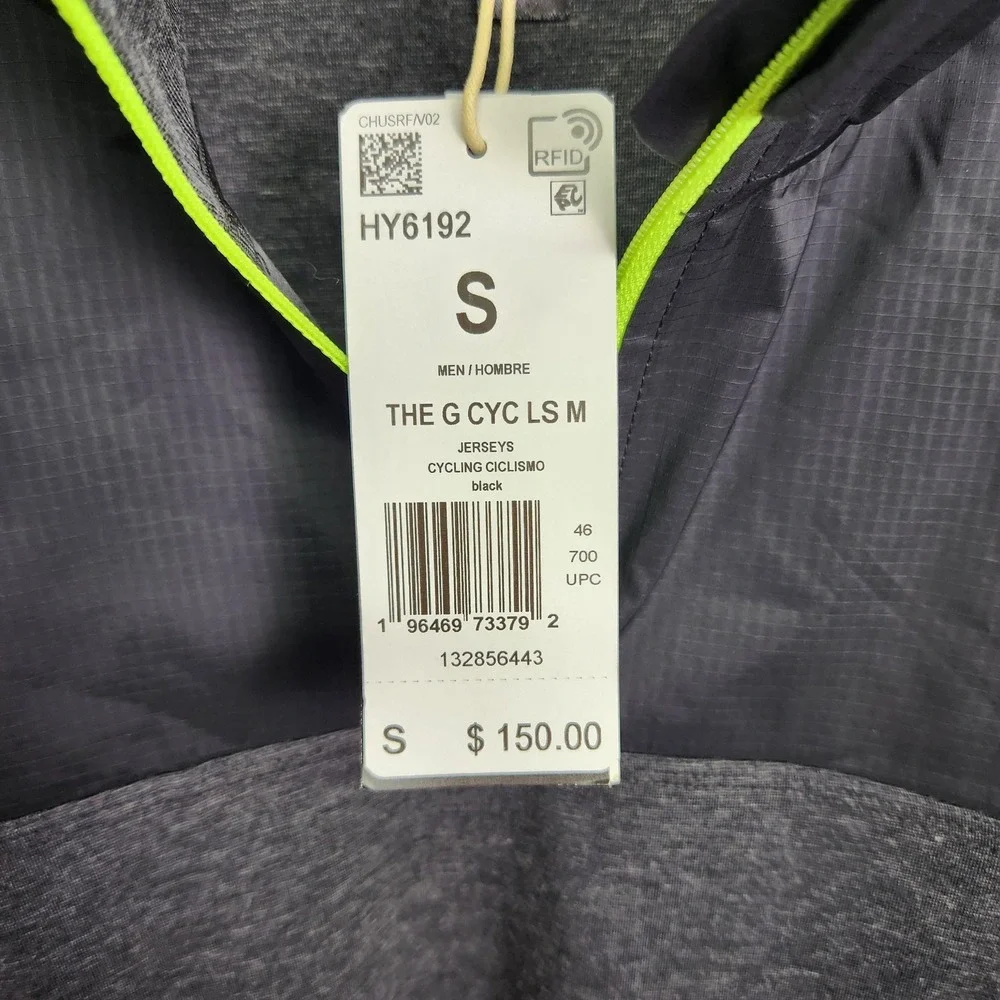 Adidas‎ The G CYC LS M Pullover Mens Small AEROREADY Cycling Jersey Top
